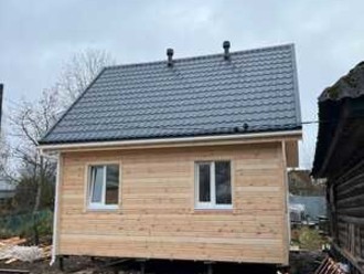 Каркасный дом 6х6 Фото 1